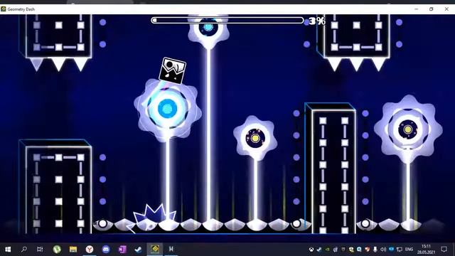Прохождение официального демона в Geometry Dash смотреть онлайн