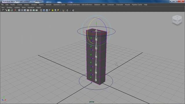 IK Spline Handle tool Advance Twist Controls - Object Rotation Up Maya Rigging Tutorial - Beginners смотреть онлайн
