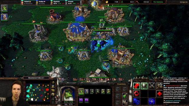 I love team play in WC3 because of comps like Wind Rider + Witch Doctor being good there - Grubby смотреть онлайн