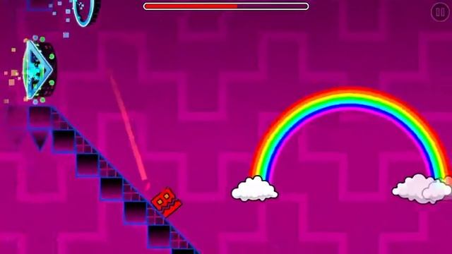 Me Playing My Custom level, Rainbow! смотреть онлайн