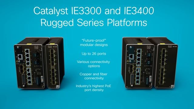 Cisco Introduces New Industrial IoT Switching Platform смотреть онлайн