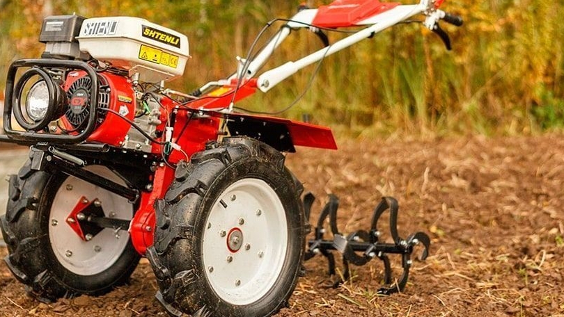 покатушки зимой на мотоблоке