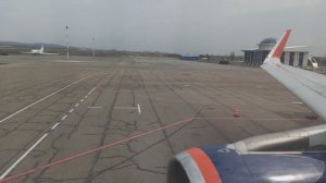 Самолет Airbus A320 а/к Аэрофлот взлет Грозный аэропорт им Ахмата-Хаджи Кадырова Чечня