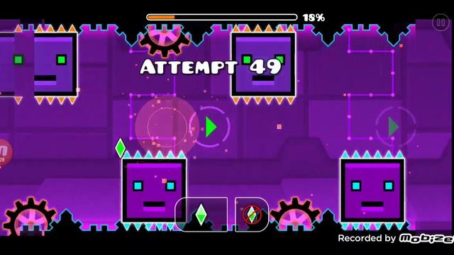 ПРОШЁЛ CANT LET GO И ПОЛУЧИЛ DEADLOCKED В GEOMETRY DASH #7 смотреть онлайн