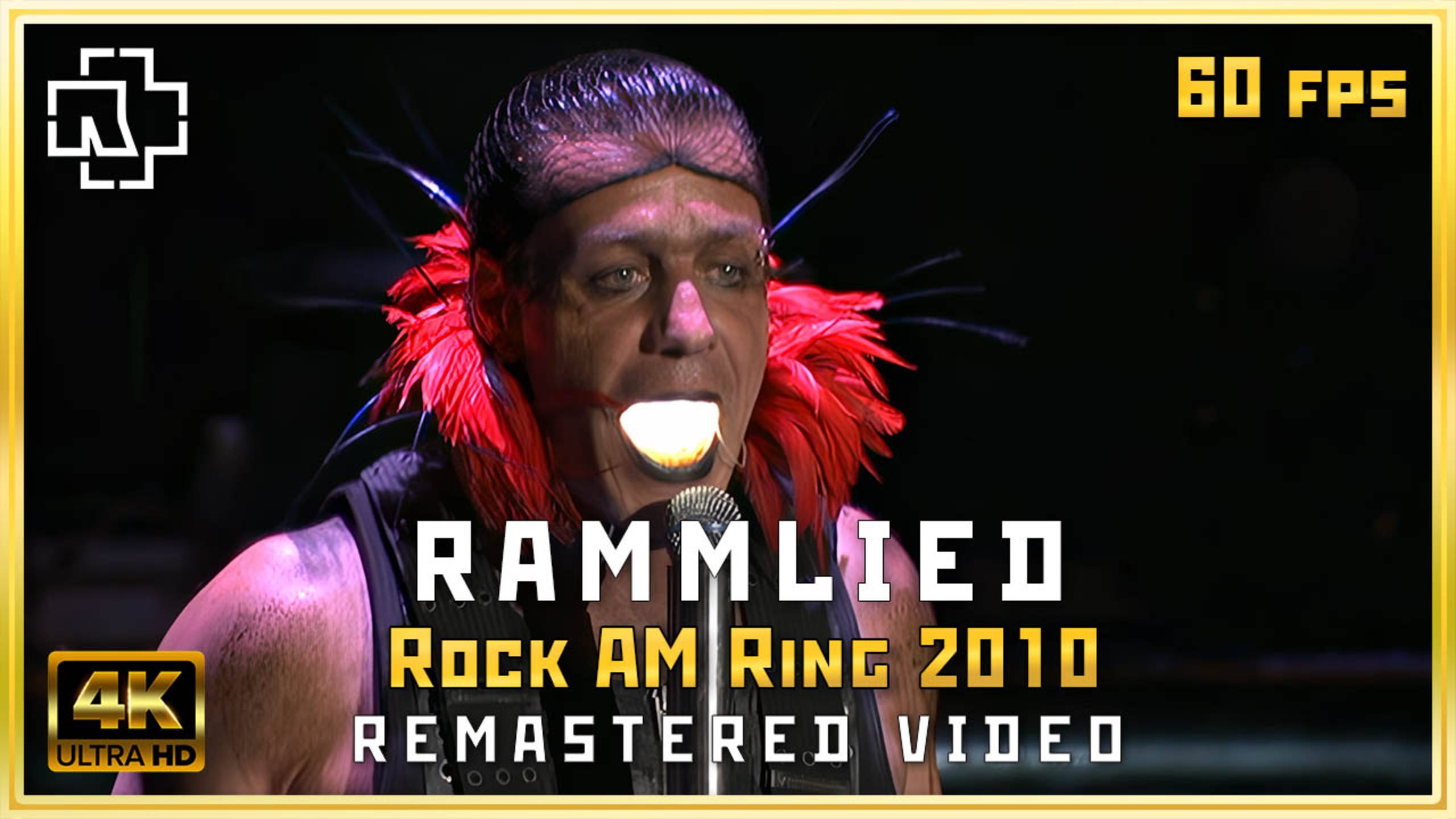 Rammstein: Rammlied LIVE At Rock Am Ring 2010 4K 60fps