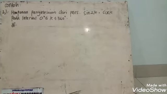 Persamaan trigonometri cosx=k, sinx=k,tanx=k смотреть онлайн