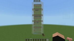 Автоматическая ферма по выращиванию сахарного тростника в Minecraft Bedrock!