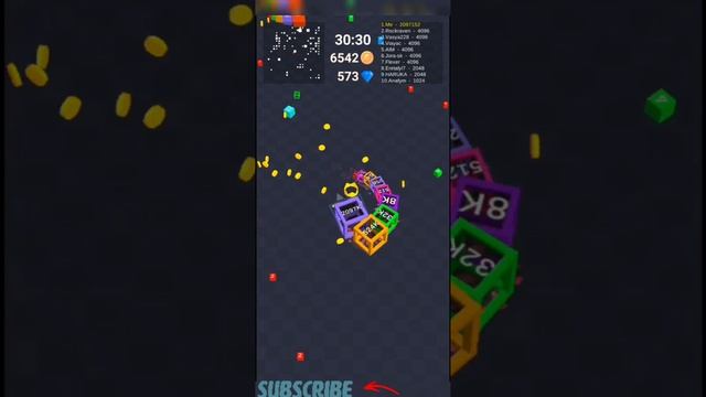 16777K, Big Number - Cube Arena 2048