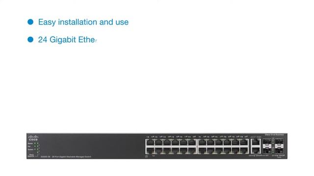 Cisco 500 Series Switch смотреть онлайн