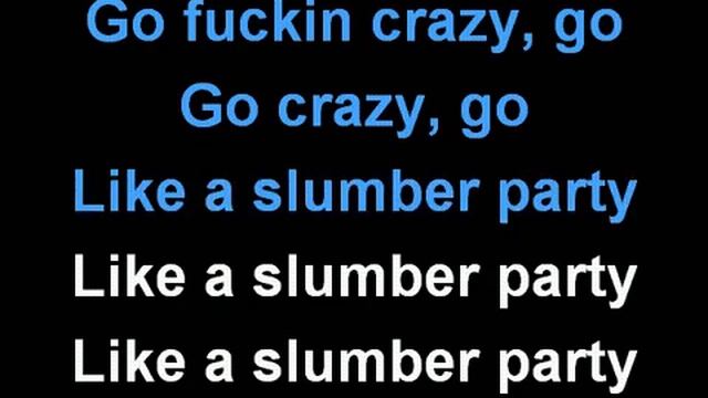 BRITNEY SPEARS SLUMBER PARTY KARAOKE COVER LYRICS смотреть онлайн