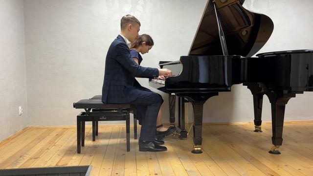 Б. Печерский «Тарантелла». Исп. дуэт - Семён Штепа 15 лет и Елизавета Душина 16 лет смотреть онлайн