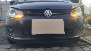Установка BI LED  модулей в фару vw polo