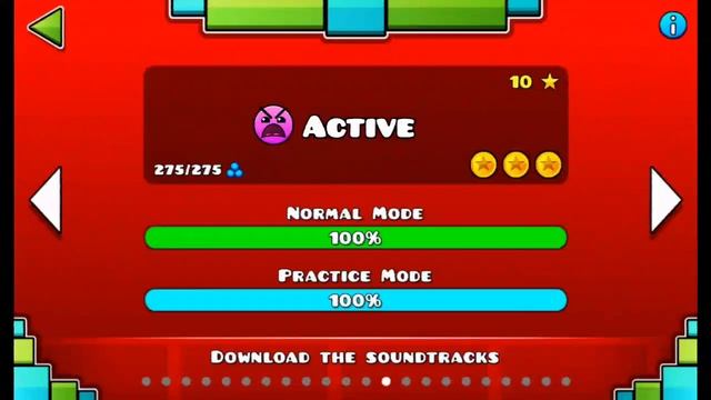 Active - The Unused Geometry Dash Song ||| Geometry Dash FANMADE CUT смотреть онлайн