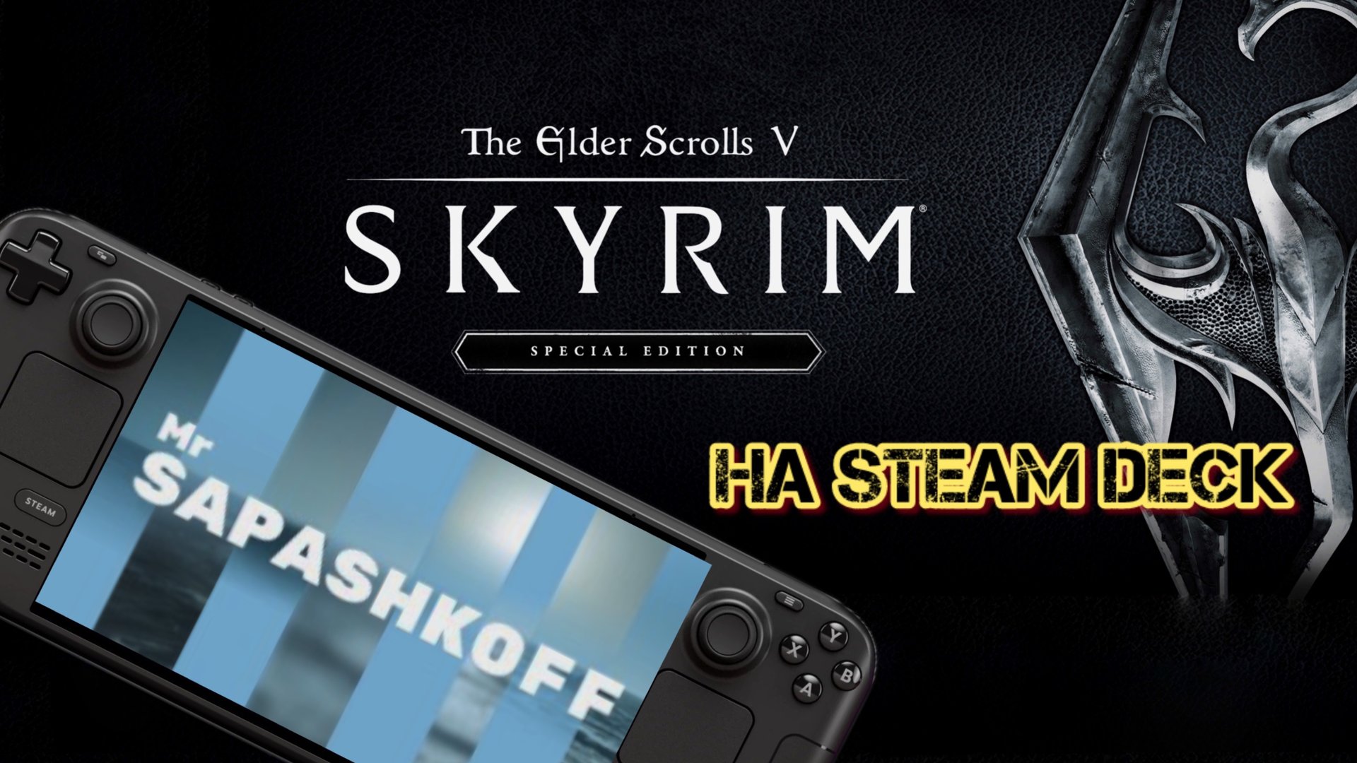Игра The Elder Scrolls V SKYRIM на Steam Deck OLED смотреть онлайн