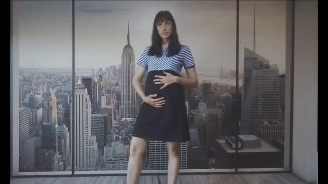 Платье для беременных и кормящих П123504А смотреть онлайн