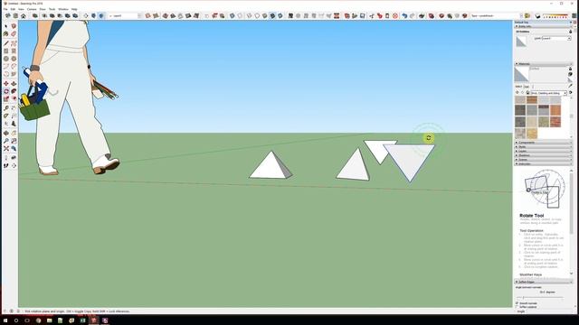 Perfect Pyramid (3 and 4 sided) in Sketchup смотреть онлайн