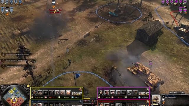 Company of heroes 2. Британский стройбат против штурмтигра. смотреть онлайн