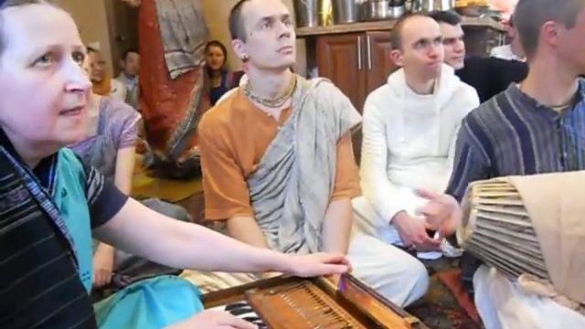 14. Брахмотсава Шри Шри Гаура-Нитай у Мукунды Мурари прабху. смотреть онлайн