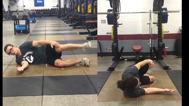Hip Internal Rotation Side Lying and Foam Roller смотреть онлайн