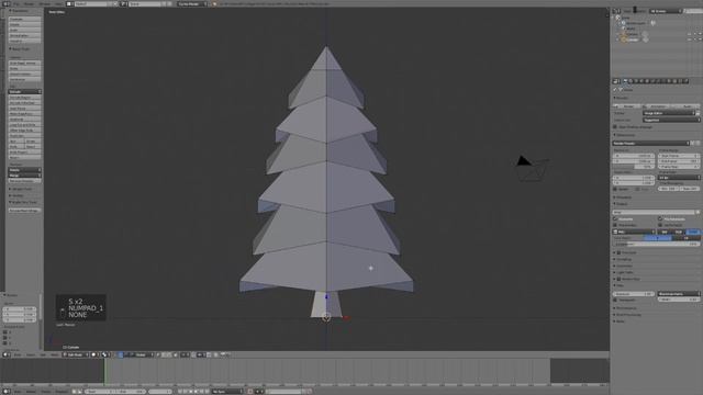 Low Poly Fir Tree Blender Tutorial смотреть онлайн