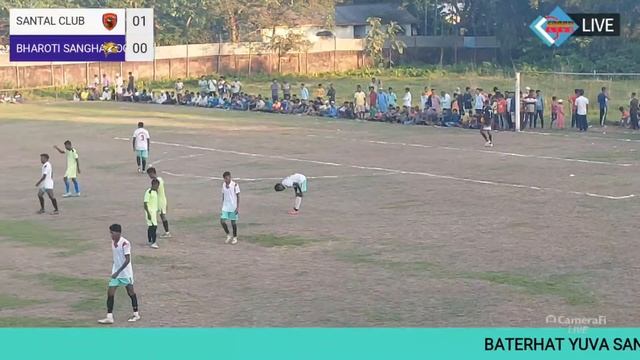 Santal Jawan Lahanti Kokrajhar Vs Mongra FC Samuktola-BATERHAT YUVA SANGHA FOOTBALL TOURNAMENT2022 смотреть онлайн