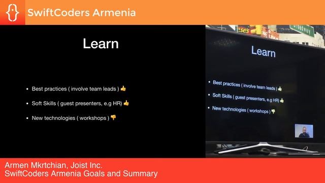 SwiftCoders Armenia Goals and Summary | Armen Mkrtchian смотреть онлайн