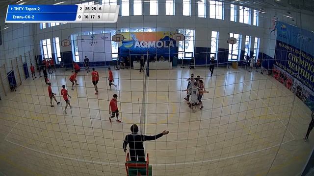 ТИГУ - Тараз-2 - Есиль СК-2.Волейбол|Высшая лига до 23 лет|Мужчины|3 тур|Кокшетау смотреть онлайн