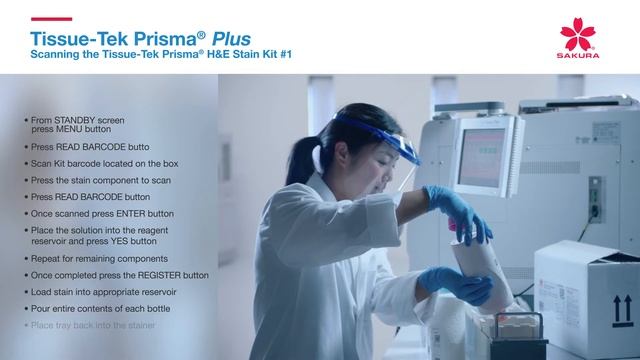 Tissue Tek Prisma Plus Scanning Tissue Tek Prisma H&E Stain Kit #1 смотреть онлайн