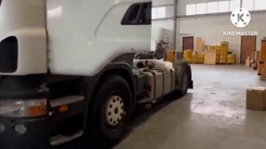 Scania 5. Перетяжка салона. начало. и немного других.