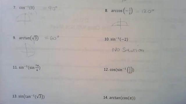 9 4B: Inverse Trig Functions смотреть онлайн