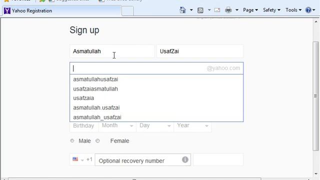 05 Yahoo Account Registration смотреть онлайн