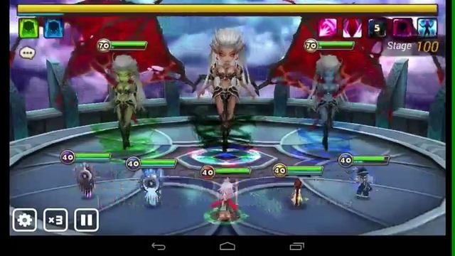 Summoners War - ТОА нормал 100 (Лирит) полностью на авто смотреть онлайн