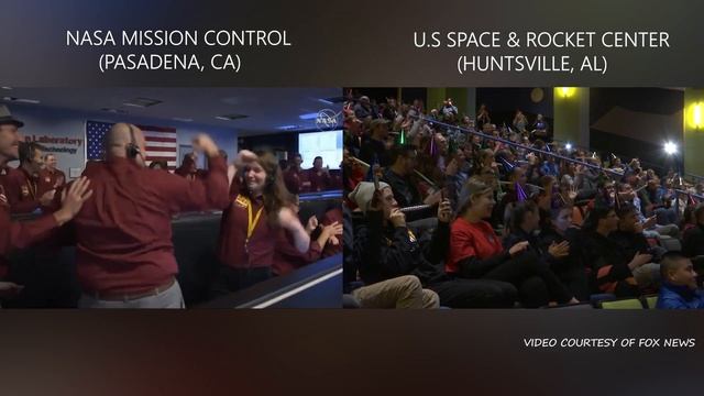 Check out NASA and USSRC Watch Party Reactions to Insight landing on Mars смотреть онлайн