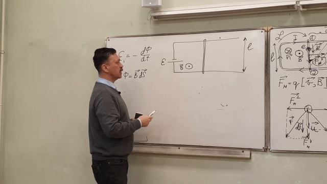 С2 Л12 | Поле тороида, электромагнитная индукция смотреть онлайн