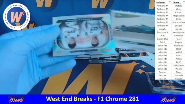 West End Breaks: F1 281 - (2x) 2022 Topps Formula 1 CHROME Hobby Boxes смотреть онлайн