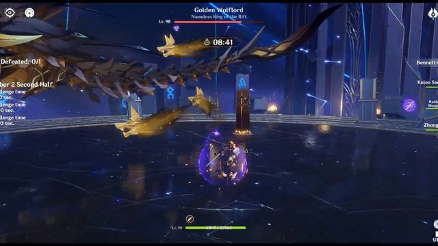 Tried using my Old Boy Diluc in Spiral Abyss смотреть онлайн