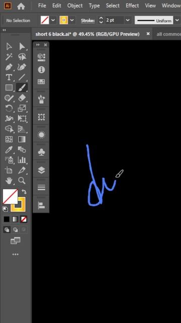 How to create Signature logo #shorts смотреть онлайн