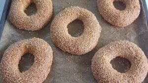 Кунжутные бублики. Маринкины творинки