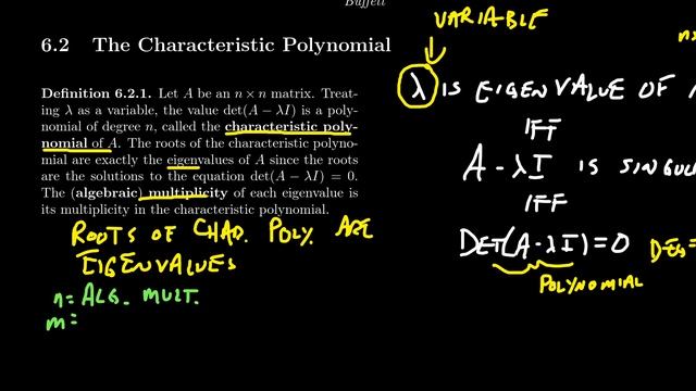 What is a Characteristic Polynomial of a Matrix? смотреть онлайн
