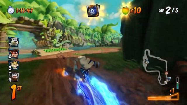 CTR Online Multiplayer on Xbox Series S смотреть онлайн