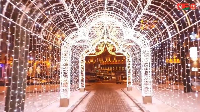 Новогодний Минск с воздуха смотреть онлайн