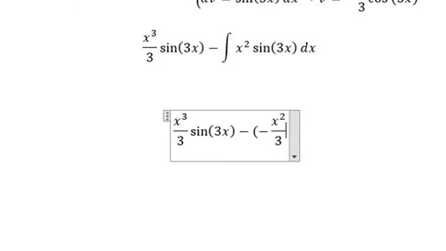 Calculus Help: Integral ∫ X^3  Cos(3x) Dx - Integration By Parts - Solutions - Trigonometry