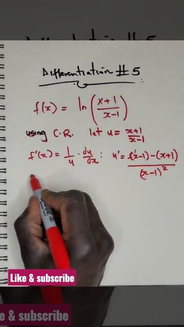 Differentiation| Log funciona #youtubeshorts смотреть онлайн