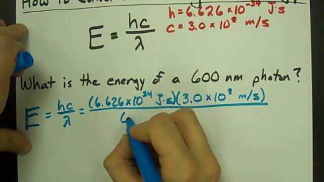 How to Convert Wavelength to Energy смотреть онлайн