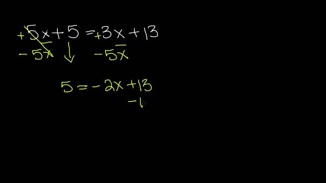 How to Solve Equations with Variables on Both Sides - Algebra I смотреть онлайн
