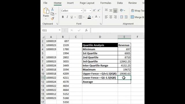 Quartile Analysis in excel for Business Analytics смотреть онлайн
