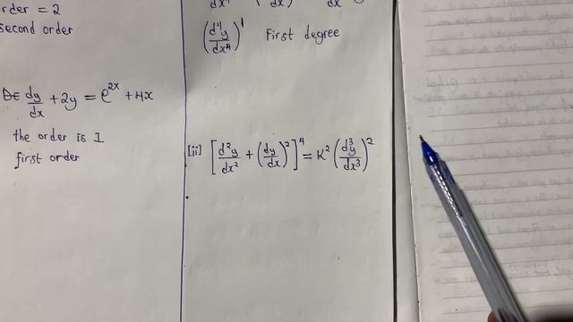 ORDER AND DEGREE OF DIFFERENTIAL EQUATIONS(Classifying Differential Equations into Order and Degree смотреть онлайн