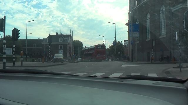 НИДЕРЛАНДЫ: Едем с Юлей по центру Амстердама... Голландия (Netherlands Amsterdam) смотреть онлайн