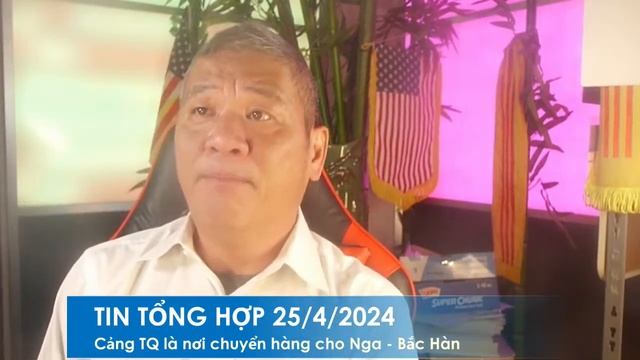 TIN TỔNG HỢP 25/4/2024: Các bến cảng TQ là nơi giao dịch hàng hóa Nga - Bắc Hàn, tránh lệnh cấm vậ смотреть онлайн