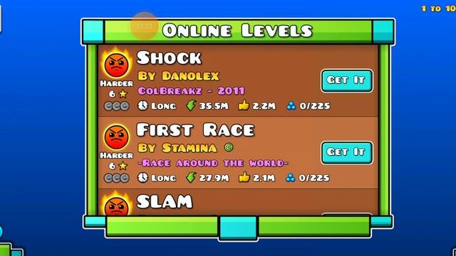 ИГРУ В geometry dash 2.2 смотреть онлайн